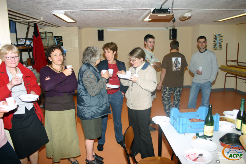 30 juin 2007, soirée conviviale avec les dentelières du CSADN