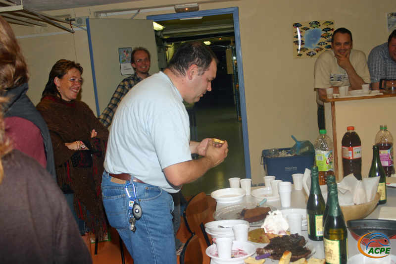 30 juin 2007, soirée conviviale avec les dentelières du CSADN